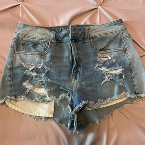 American eagle denim shorts